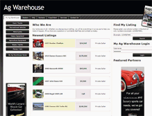 Tablet Screenshot of agwarehouse.net
